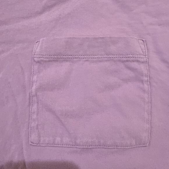 LOT OF 2! GAP O/sized Pocket Crewneck Tee Wmns XS/S Lavender&Cantaloupe - Picture 8 of 9